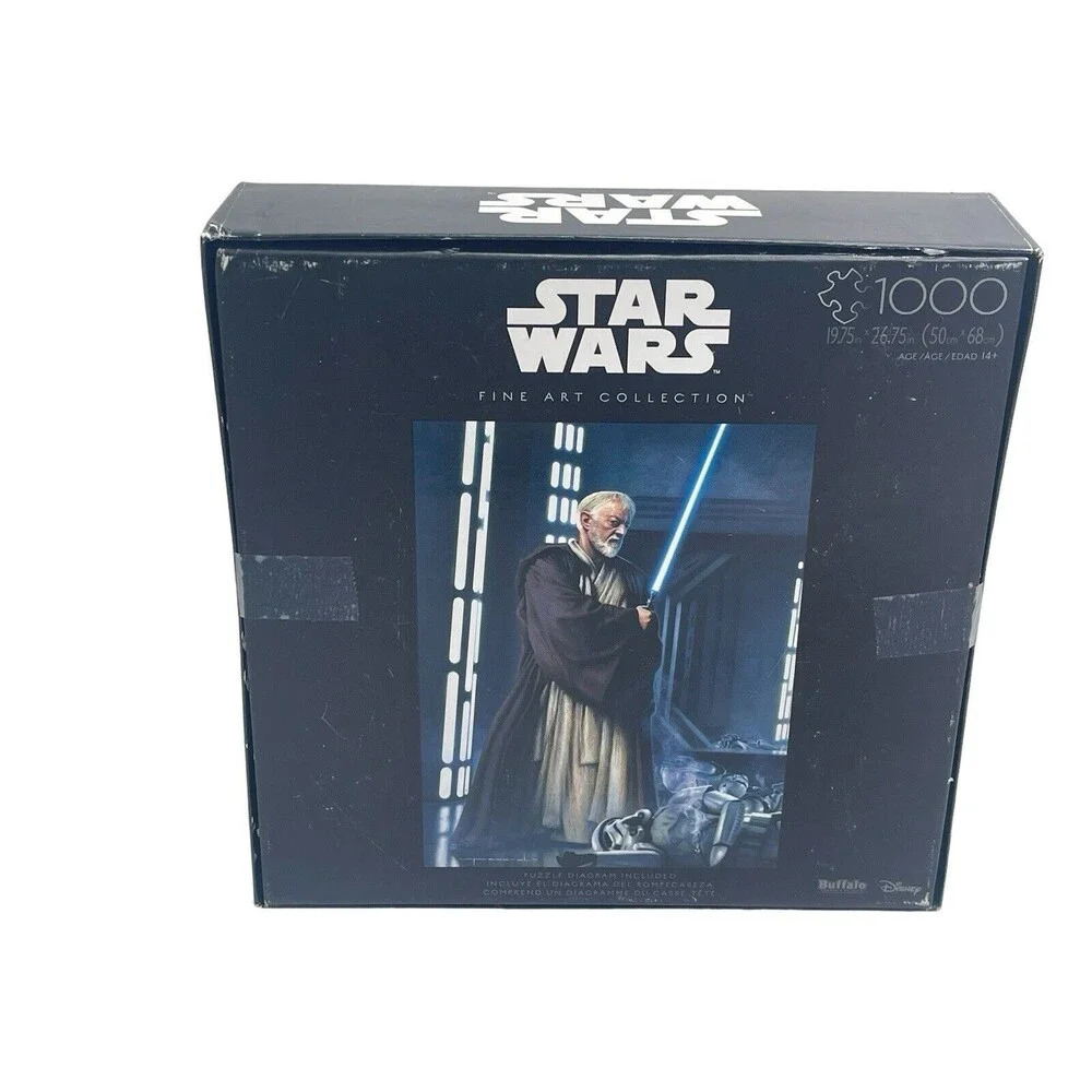 Star Wars 1000 Piece Puzzle Fine Art Collection Buffalo Disney Complete